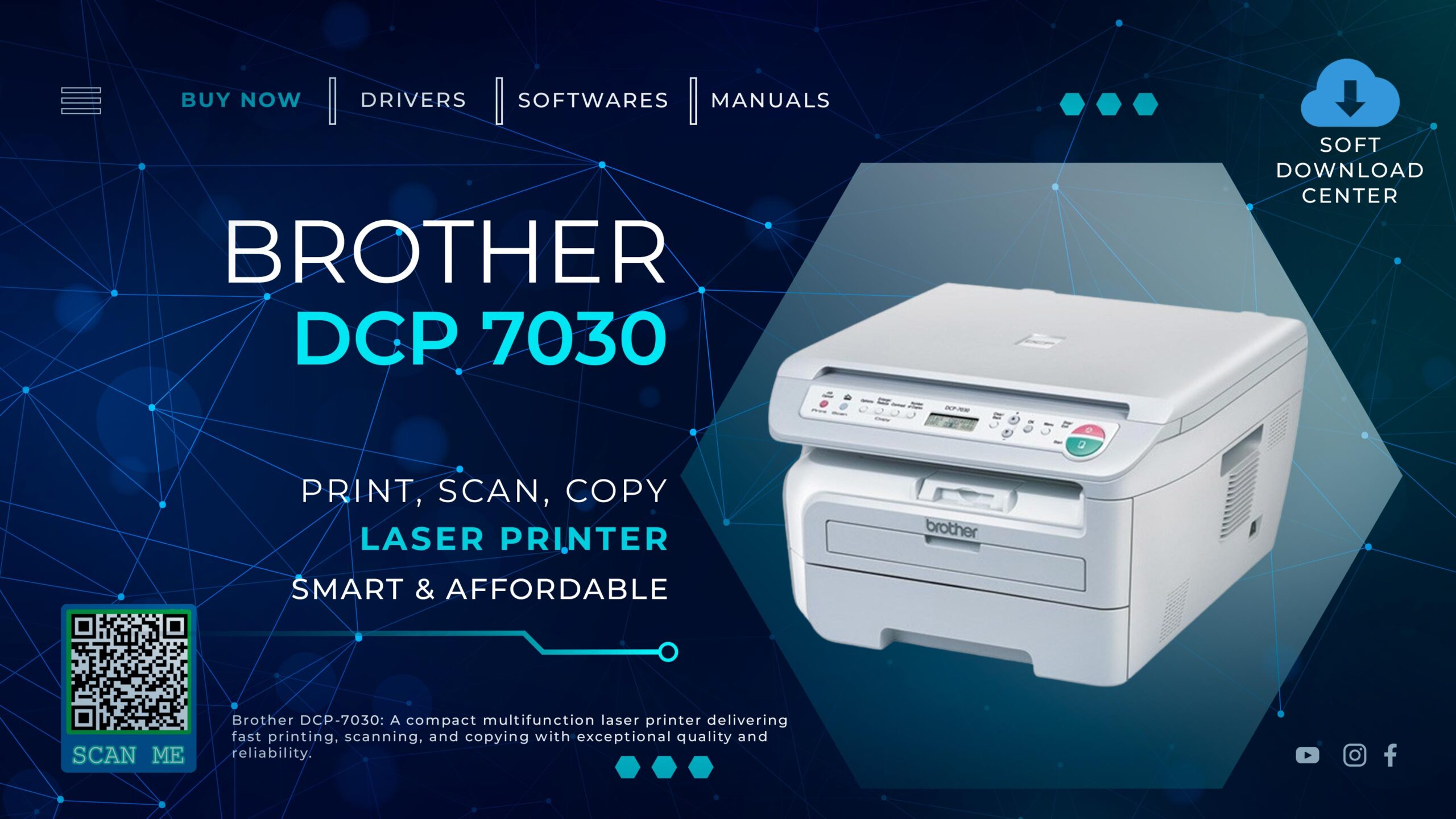 Download Drivers for Brother DCP 7030 Printer